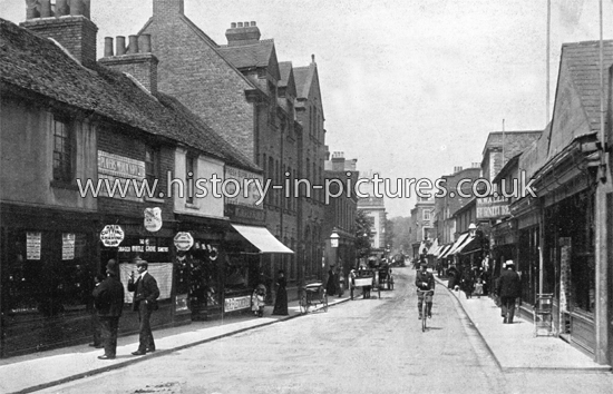 South Street and Post Office, Romford, Essex. c.1910